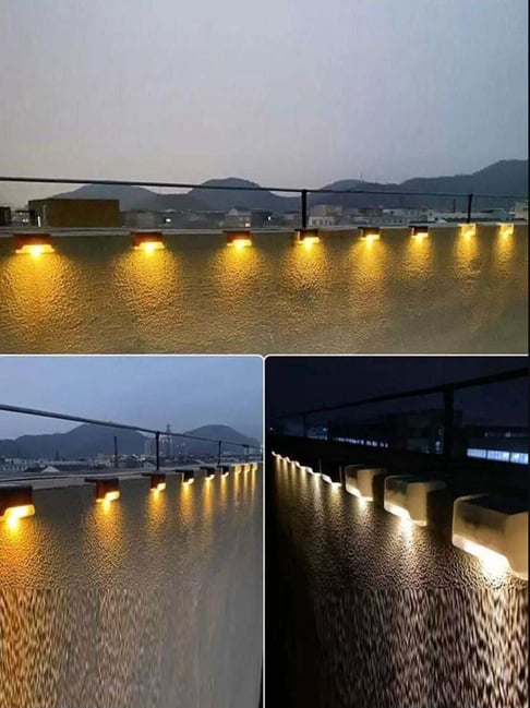 SPARK WORLD Black Home Stair Lights