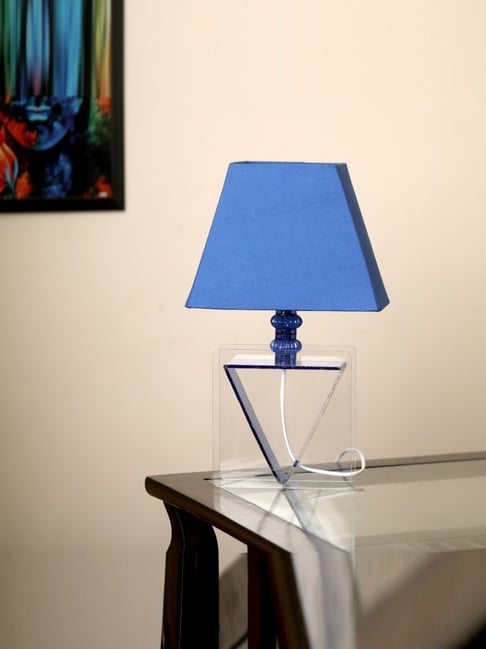 De Maison Decor Blue Acrylic Inverta Table Lamp-picture-21