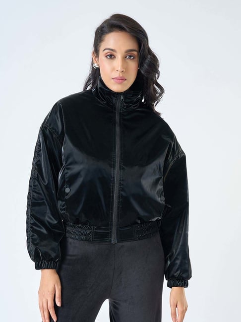 Honey By Pantaloons Black Regular Fit Jacket-picture-38