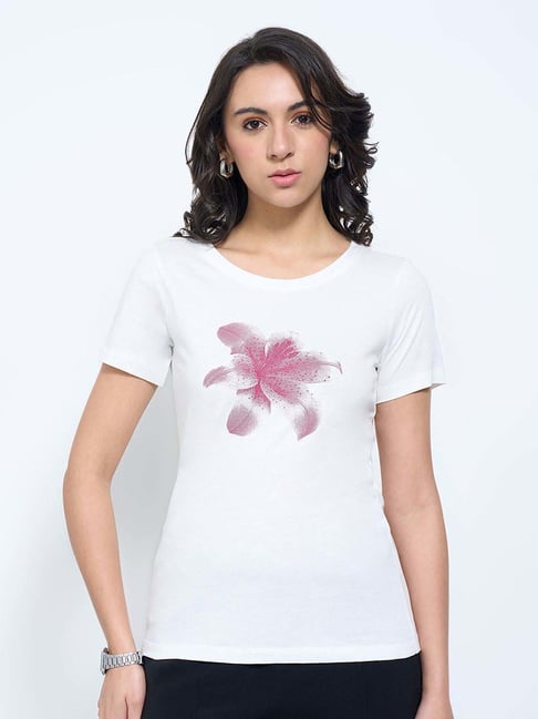 Honey By Pantaloons Jet Stream Regular Fit Printed T-Shirt-picture-18