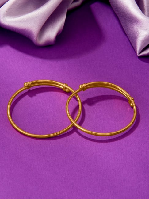 P.N.Gadgil Jewellers Classic 22 Karat (916) Yellow Gold Bracelet For Kids