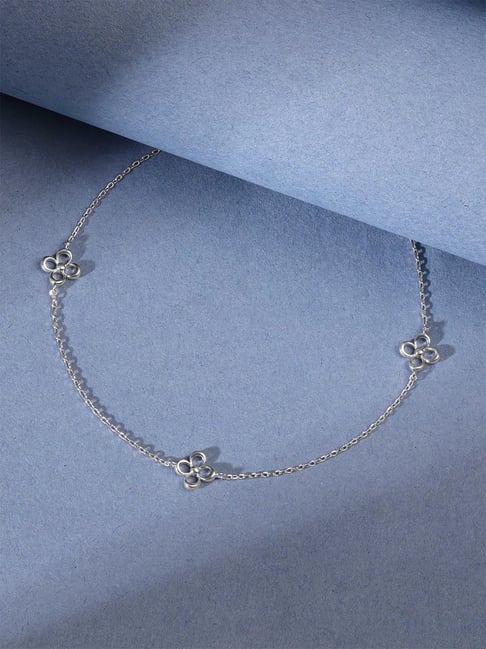 Mia by Tanishq 925 Silver Anklet for Women
