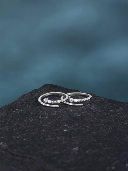 Mia by Tanishq 925 Silver Toe-Rings for Women