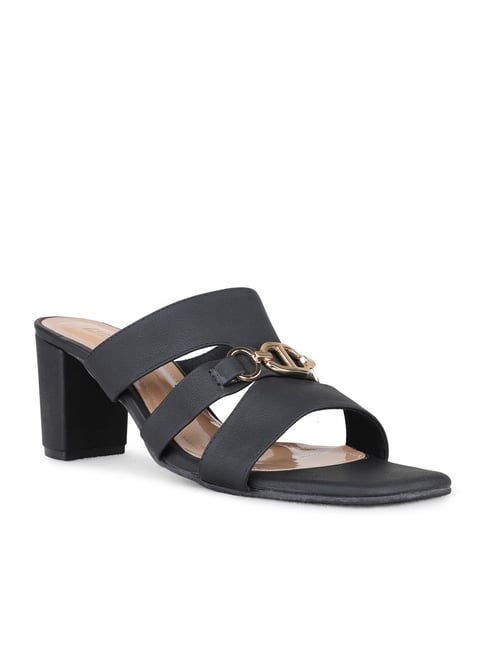 Inc.5 Women's Black Casual Sandals-picture-28