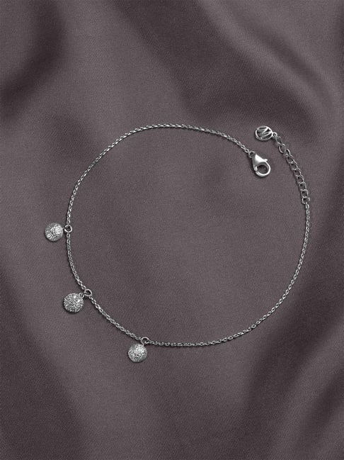 Mia by Tanishq 925 Silver Anklet for Women