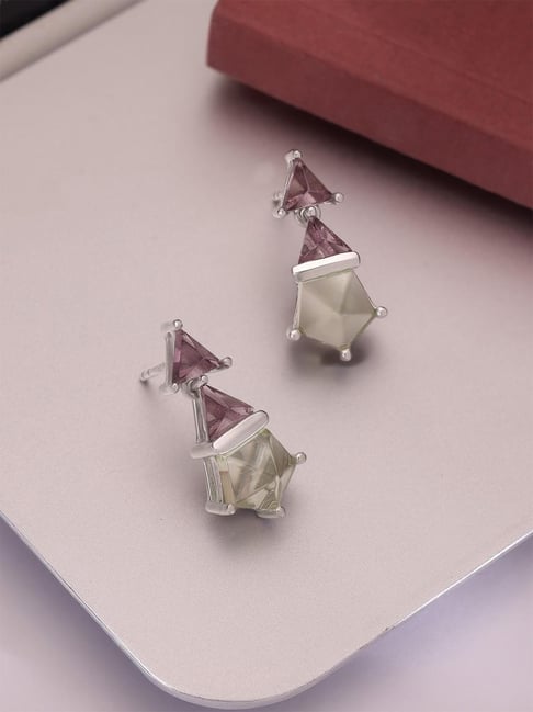 Mia by Tanishq 925 Silver Earrings for Women