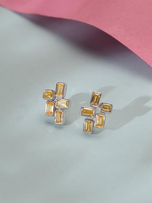 Mia by Tanishq 925 Silver Earrings for Women