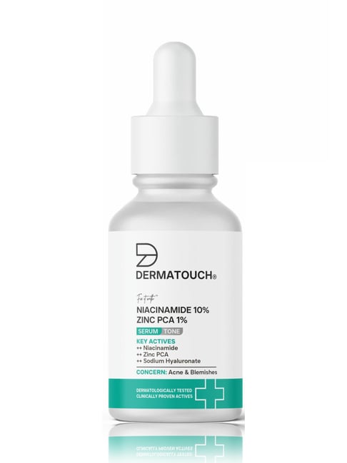 DERMATOUCH Niacinamide 10% & Zinc PCA 1% Serum for Acne & Blemishes - 10 ml