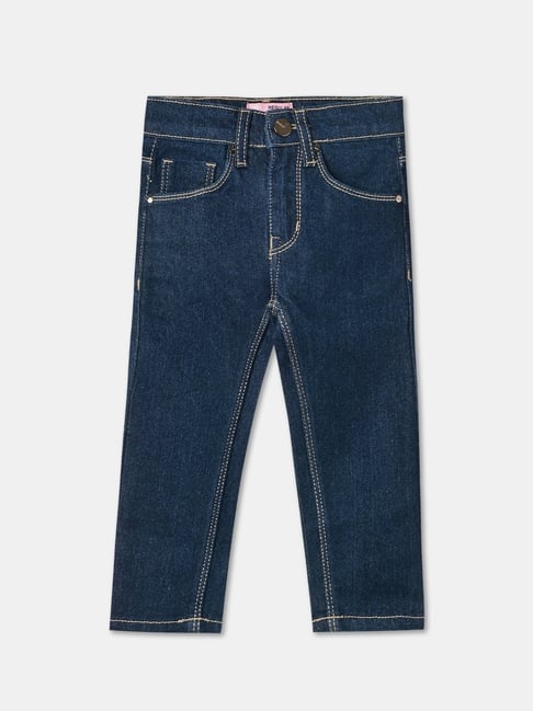 R&B Kids Blue Regular Fit Jeans-picture-48