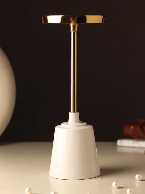 De Maison Decor Gold Aluminium Altura Piccolo Small Candle Holder-picture-22