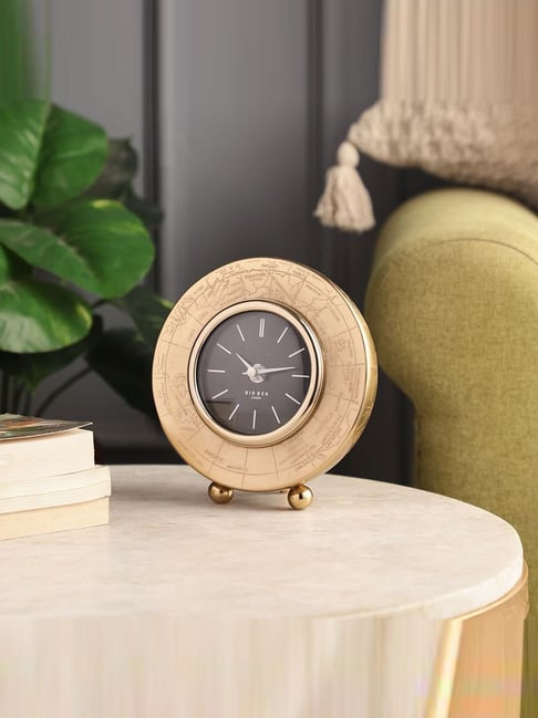 De Maison Decor Gold Aluminium World Clock