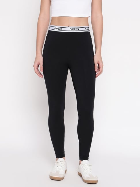 Guess Jet Black A996 Skinny Fit Leggings
