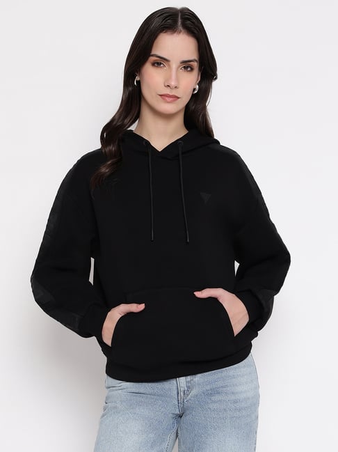Guess Jet Black A996 Regular Fit Sweatshirt