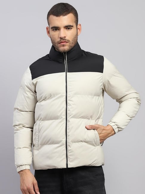 Rock.It Fawn Regular Fit Solid Pattern Zipper Closure Long Sleeves Winter Jacket