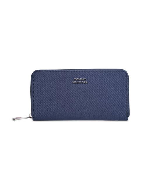 TOMMY HILFIGER Navy Novi Zip Around Wallet