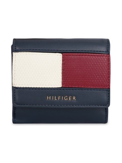 TOMMY HILFIGER Navy Quincey Colourblocked Wallet