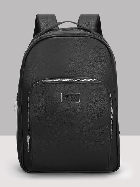 Caprese Black Uranus Large 16 Inch Laptop Backpack