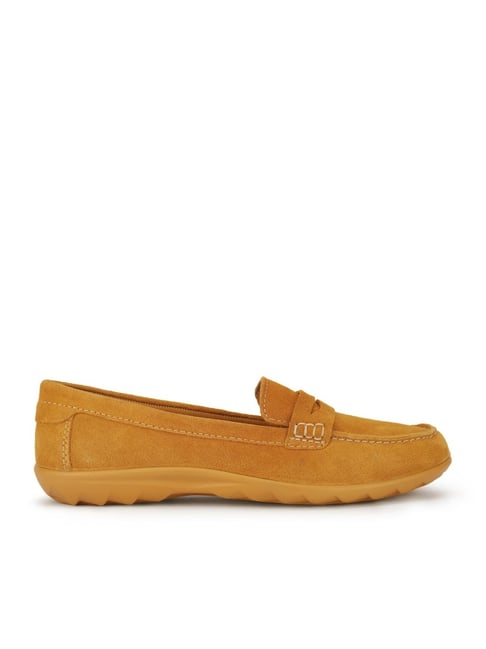Woodland Women's LB 4799123 Yellow Loafers-picture-41
