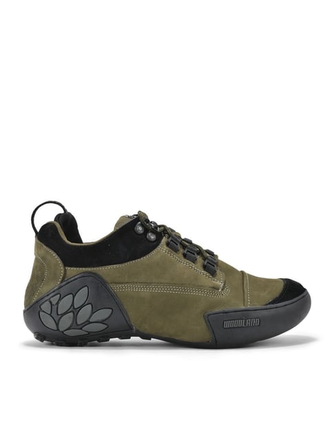 Woodland Men's GC 6122123 Olive & Green Sneakers-picture-33