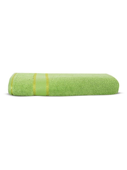 Layers Green Cotton Everfresh 380 GSM Bath Towel-picture-13