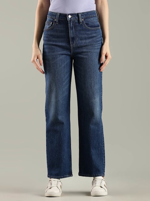 Tommy Hilfiger Denim Dark Cotton Regular Fit Jeans