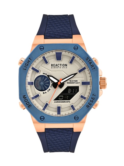Buy Reaction Kenneth Cole KRWGP0069105 FW25 Multifunction Analog