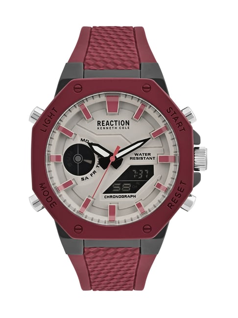 Buy Reaction Kenneth Cole KRWGP0069107 FW25 Multifunction Analog