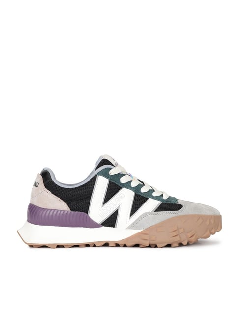 Woodland Women's ND122372115L Black & Purple Sneakers-picture-21