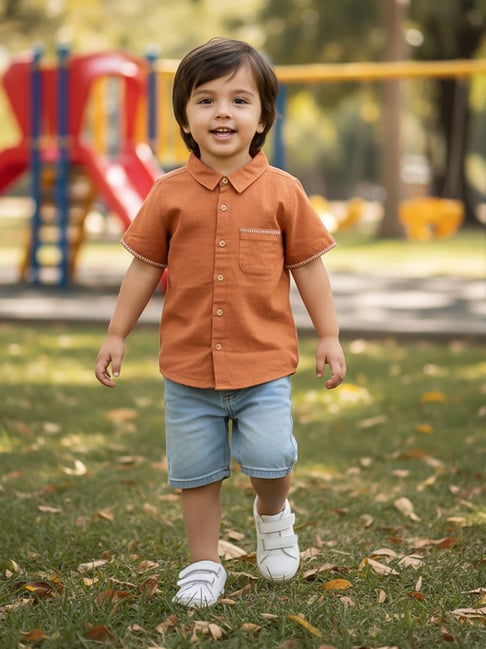 Miniklub Kids Green Shirt