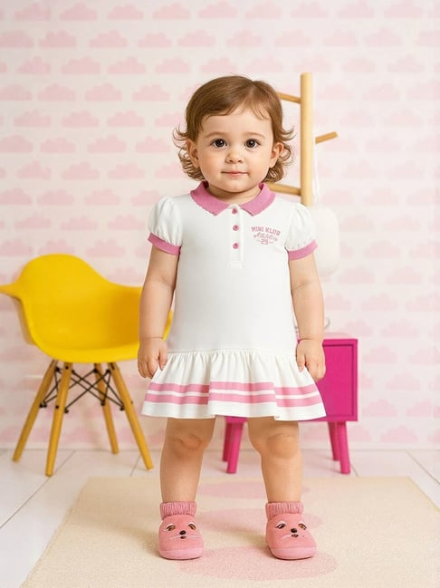 Miniklub Kids White Dress