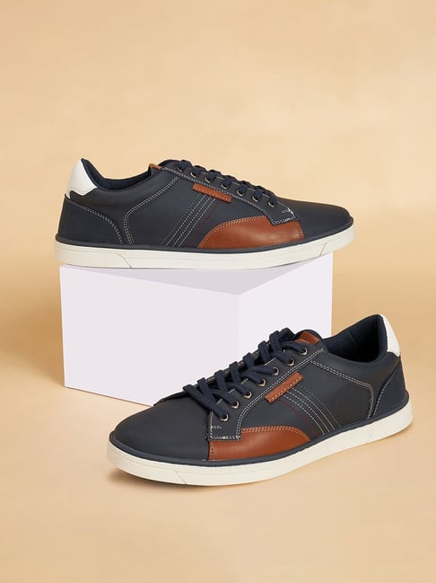 Byford by Pantaloons Men's Navy Sneakers-picture-33