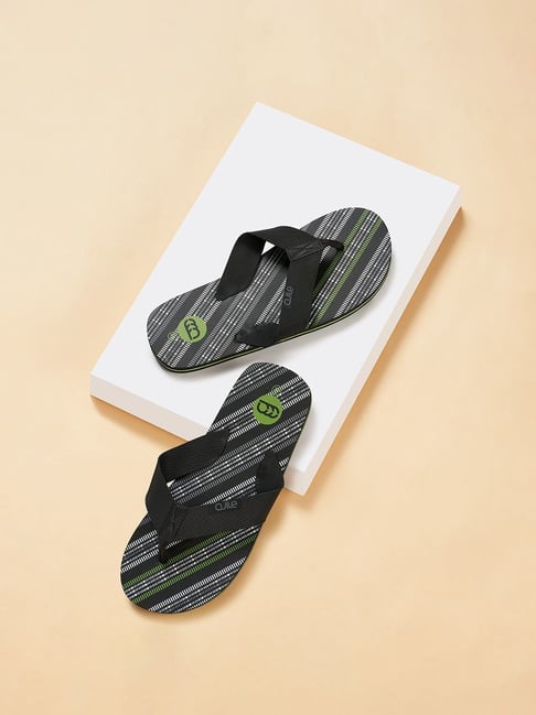 Ajile by Pantaloons Men's Charcoal Grey Flip Flops-picture-41