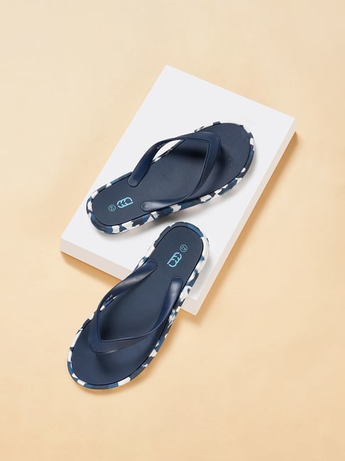 Ajile by Pantaloons Men's Navy Flip Flops-picture-38