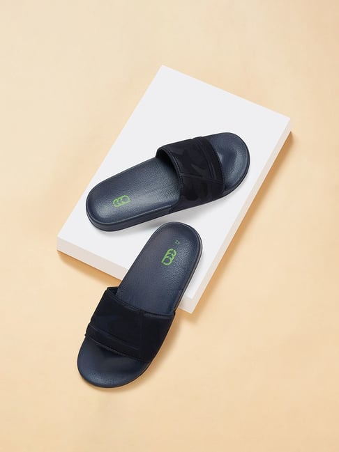 Ajile by Pantaloons Men's Navy Slides-picture-43