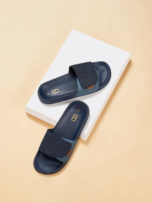 Ajile by Pantaloons Men's Navy Slides-picture-37