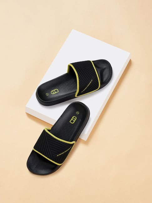 Ajile by Pantaloons Men's Black Slides-picture-35