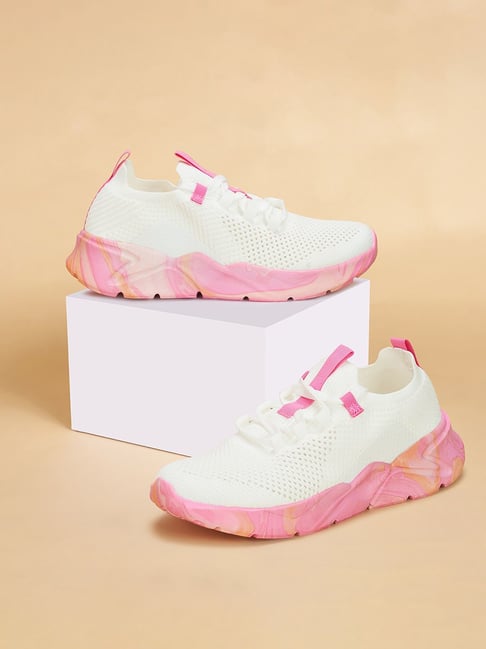 Forever Glam by Pantaloons Women's White Running Shoes-picture-11