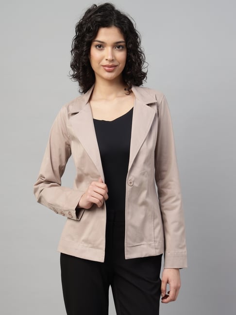 Sands of India Beige Cotton Blazer-picture-43