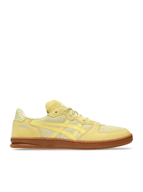 Asics Men's SKYHAND OG Wheat Yellow & Sunlight Sneakers-picture-29