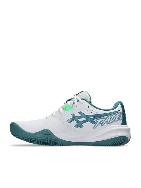 Buy Asics Men's GEL-CHALLENGER 15 PADEL White & Misty Pine Tennis