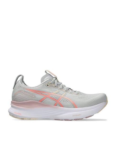 Asics Women's GEL-KAYANO 32 Cloud Grey & Seashell Running Shoes