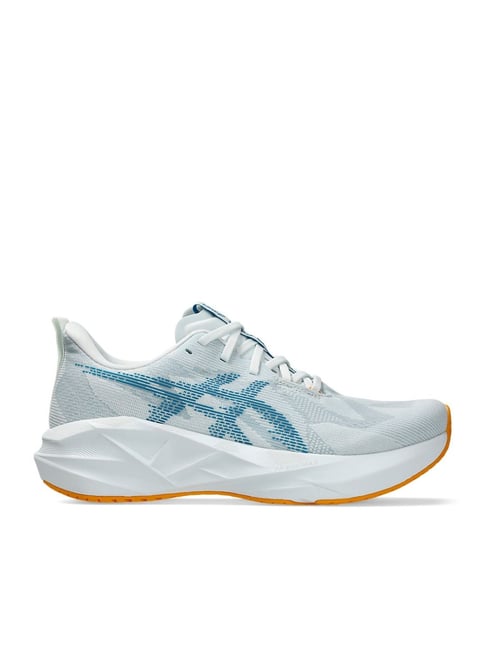 Asics Men's NOVABLAST 5 Arctic Blue & Aegean Blue Running Shoes-picture-37
