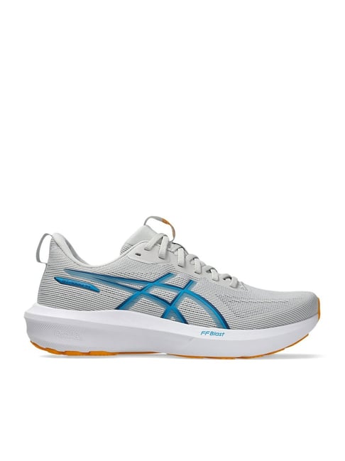 Asics Men's GT-1000 14 Cloud Grey & Twilight Blue Running Shoes-image-37