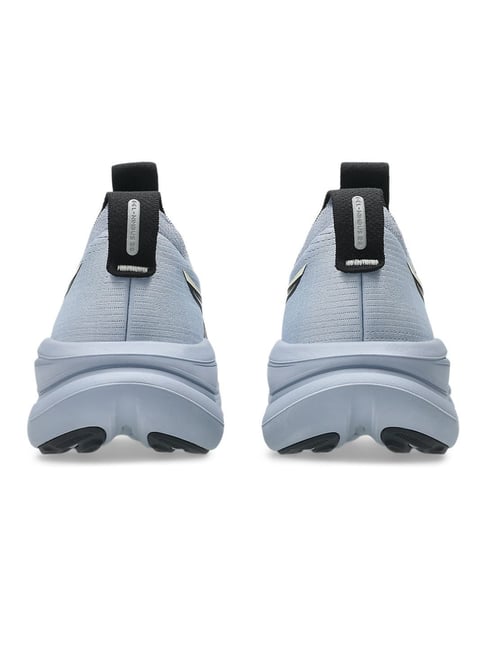 Buy Asics Men's GEL-NIMBUS 28 Grey Blue & Black Running Shoes at