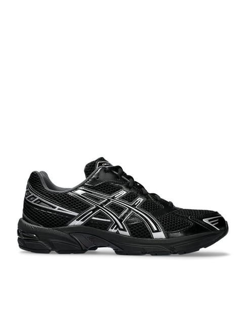 Buy Asics Men's GEL-1130 Black & Pure Silver Running Shoes at Best