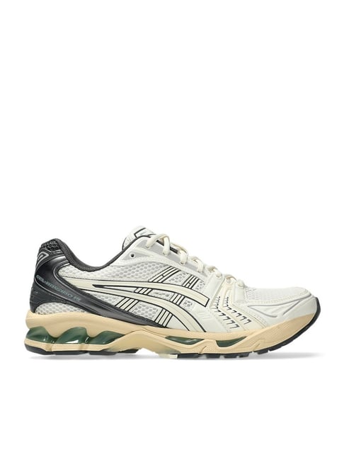 Asics Men's GEL-KAYANO 14 Cream & Obsidian Grey Running Shoes-picture-33
