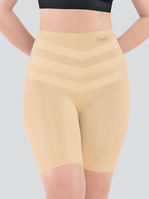 Dermawear Beige Breezeology Mini Shaper Abdomen, Hips and Thigh Shapewear