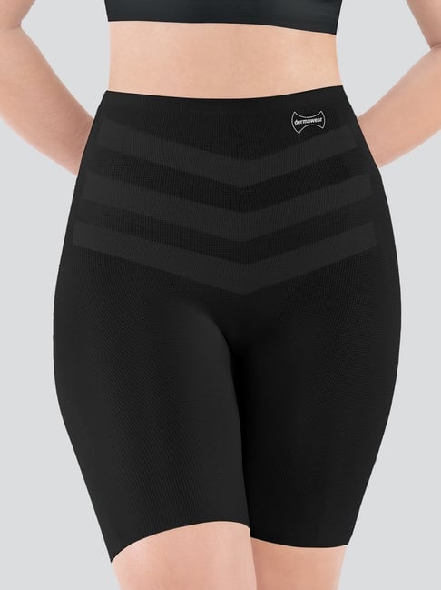 Dermawear Black Breezeology Mini Shaper Abdomen, Hips and Thigh Shapewear