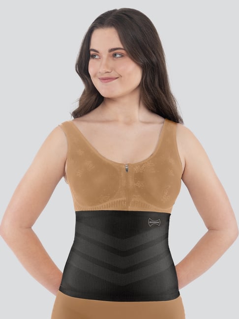 Dermawear Black Breezeology Tummy Reducer Abdomen Shapewear