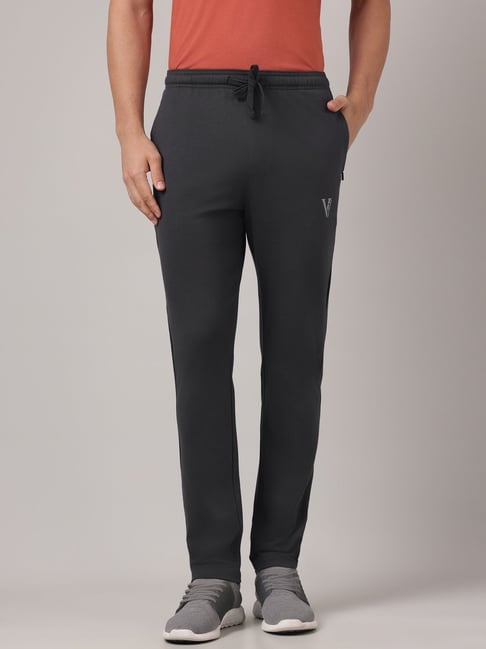 Van Heusen Grey Regular Fit Trackpants